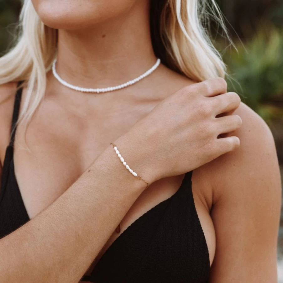 Atolea Jewelry Bermuda Freshwater Pearl Bracelet for Women - Elegant & Timeless Pearl Jewelry Gift