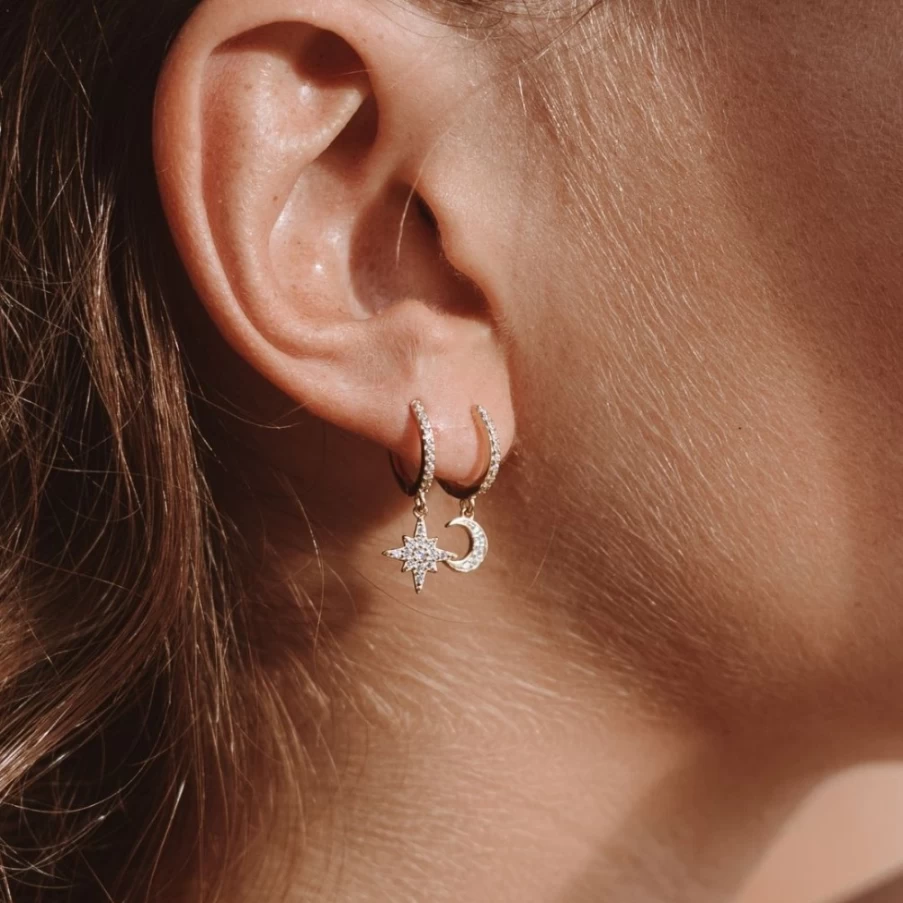 Atolea Jewelry Summer Night Earrings - Elegant Dangle Earrings for Women, Perfect for Evening Wear