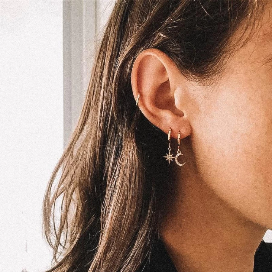 Atolea Jewelry Summer Night Earrings - Elegant Dangle Earrings for Women, Perfect for Evening Wear