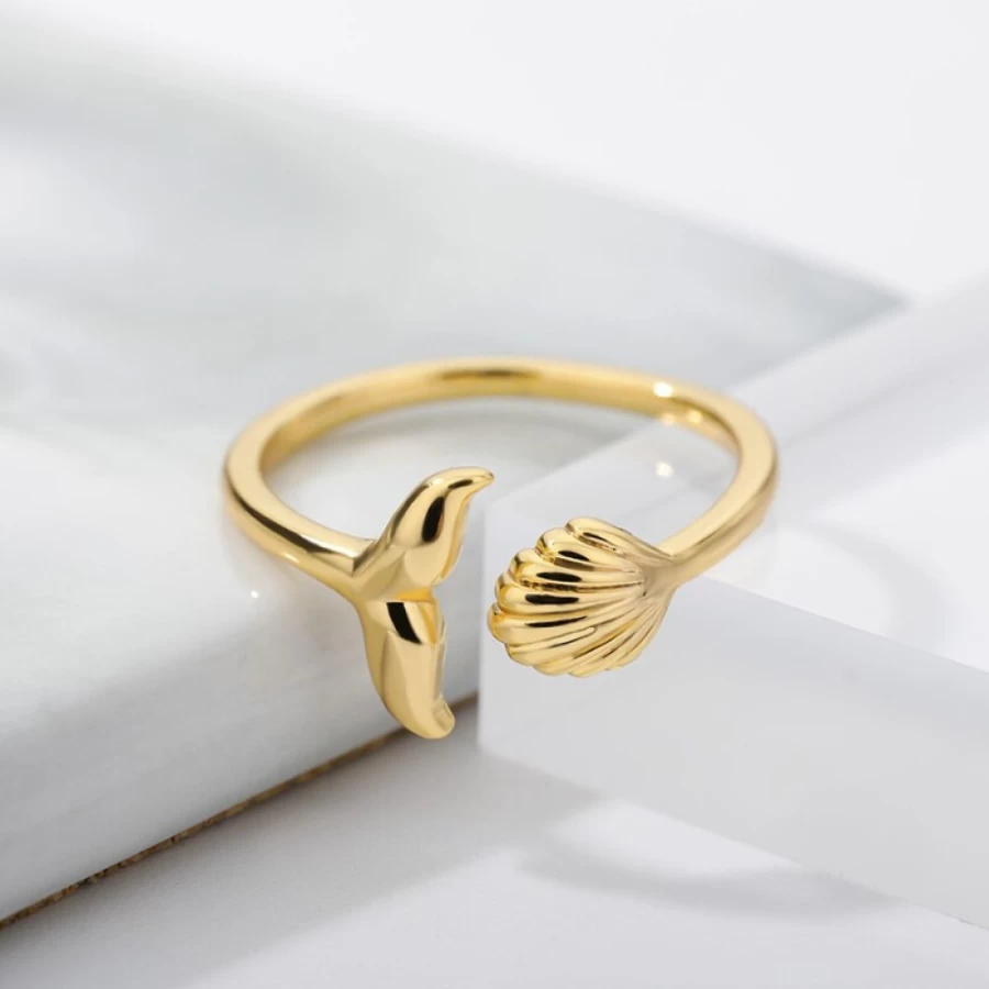 Atolea Jewelry Island Ring - Handmade Coastal Inspired Beach Ring for Women