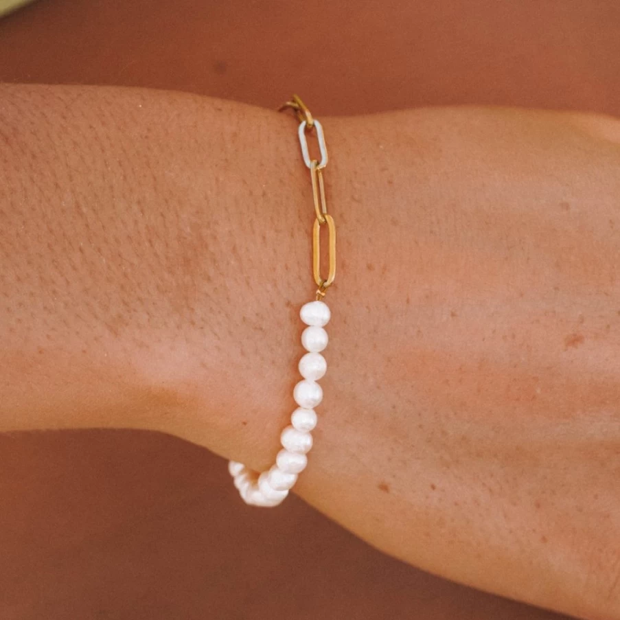 Atolea Jewelry Bermuda Freshwater Pearl Bracelet for Women - Elegant & Timeless Pearl Jewelry Gift