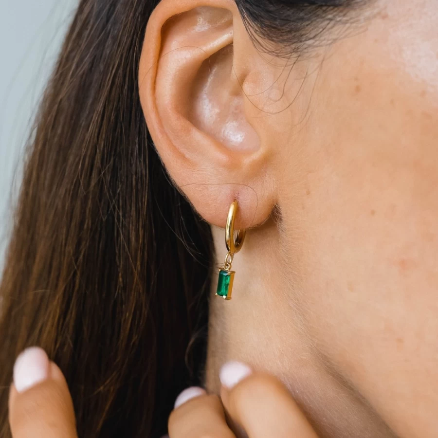 Atolea Jewelry Sea Sparkle Earrings – Shimmering Ocean-Inspired Studs for Women