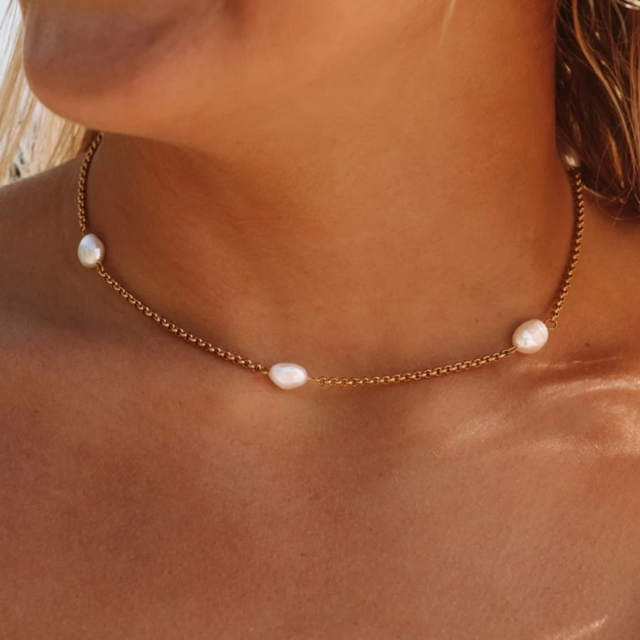 Atolea Jewelry Bora Bora Necklace - Tropical Beach Inspired Pendant for Women