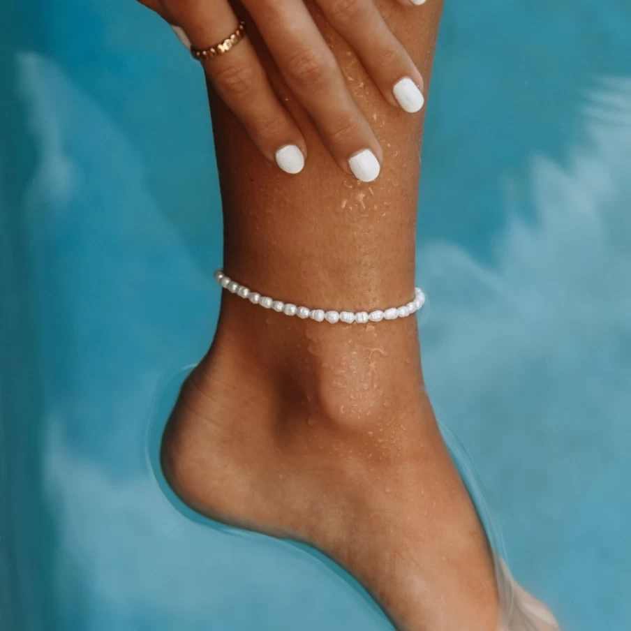 Atolea Jewelry Fiji Anklet - Handmade Beach Anklet Bracelet for Women