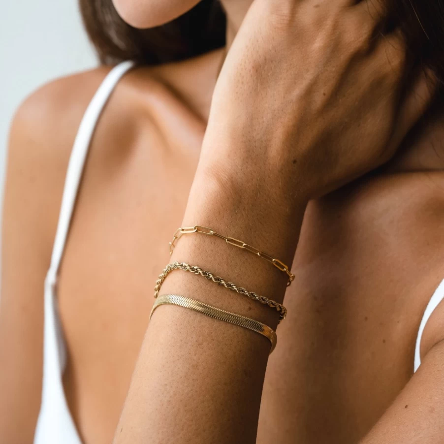 Atolea Jewelry Essentials Bracelets Bundle – Stylish & Stackable Bracelets for Women and Men