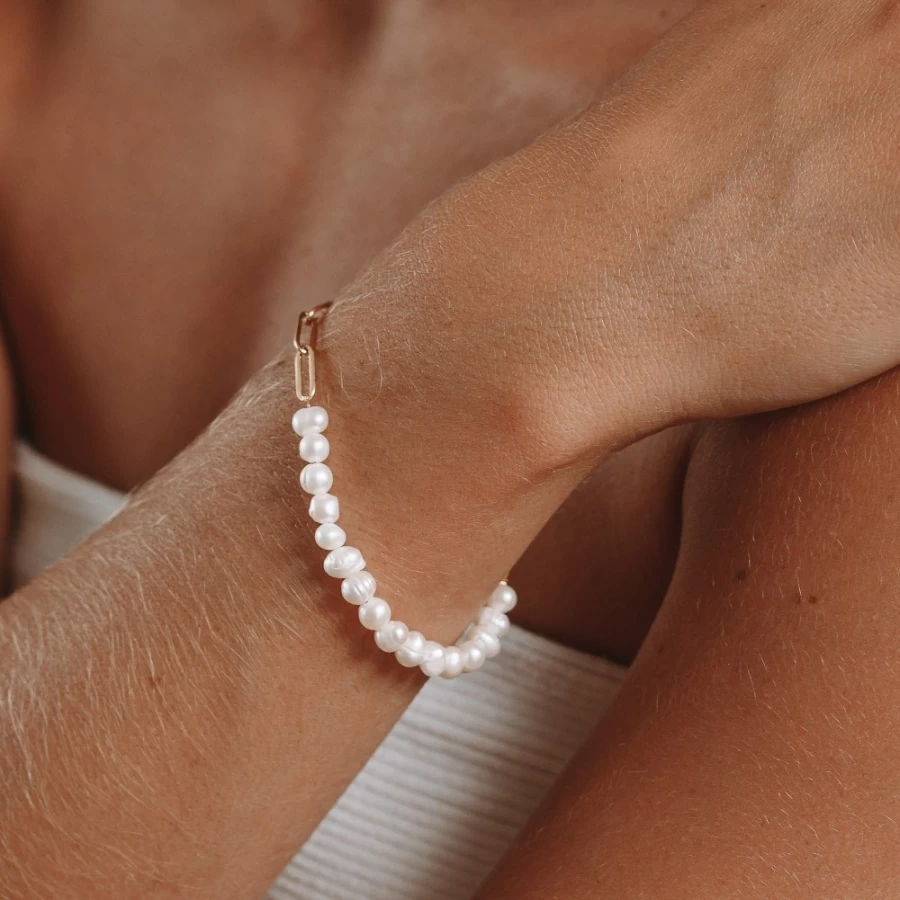 Atolea Jewelry Bermuda Freshwater Pearl Bracelet for Women - Elegant & Timeless Pearl Jewelry Gift