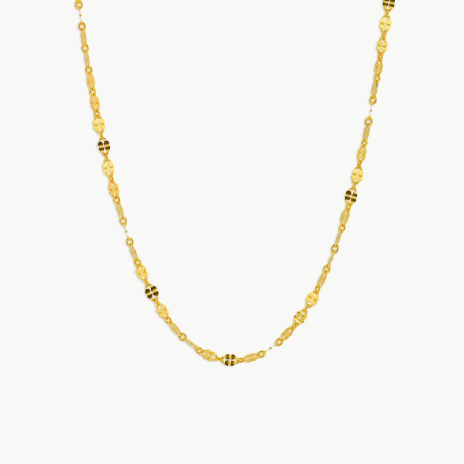 "Atolea Jewelry Dainty Choker Necklace - Elegant Minimalist Gold Layering Chain for Women"